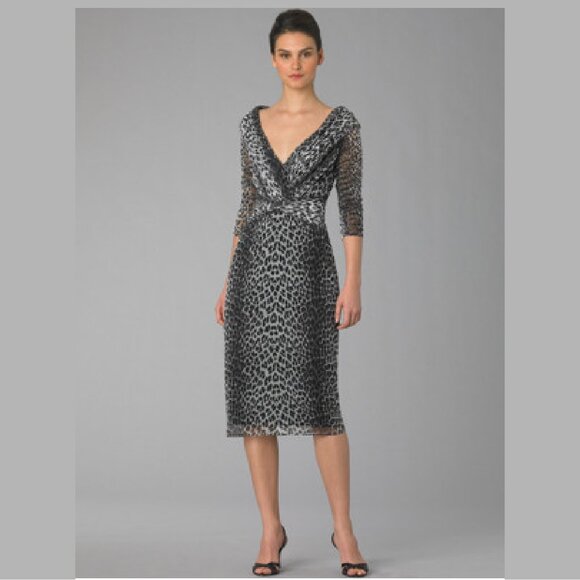 NWT Vintage Todashi mesh leopard dress. Small. - Picture 1 of 5